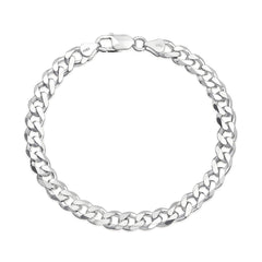 925 Sterling Silver Curb Stylish Bracelets