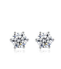 Earring solitaire studs